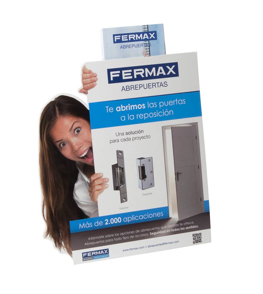 FERMAX portafolletos abrepuertas