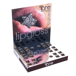 Promoción en el punto de venta exitoso: Expositor de sobremesa Tahe Lipgloss