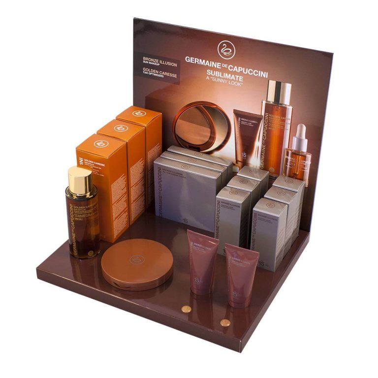 Expositores para maquillaje profesional Promocion PLV