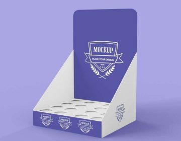 Diseños para expositores de sobremesa